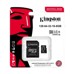 kingston carte microsd industrielle original stokager 8 16 32 64 128gb